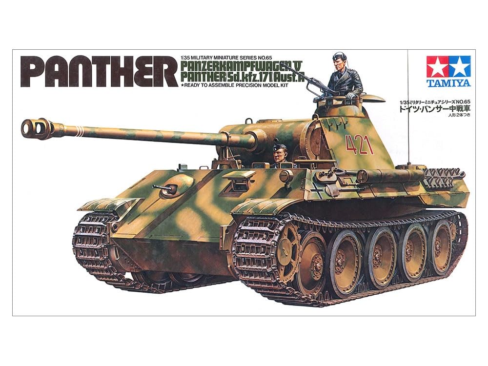タミヤ 1/35 ドイツ陸軍 パンサー中戦車 リモコンタンク 未組立 プラモデル Amazon | タミヤ 1/35 ミリタリーミニチュアシリーズ No.65 ドイツ